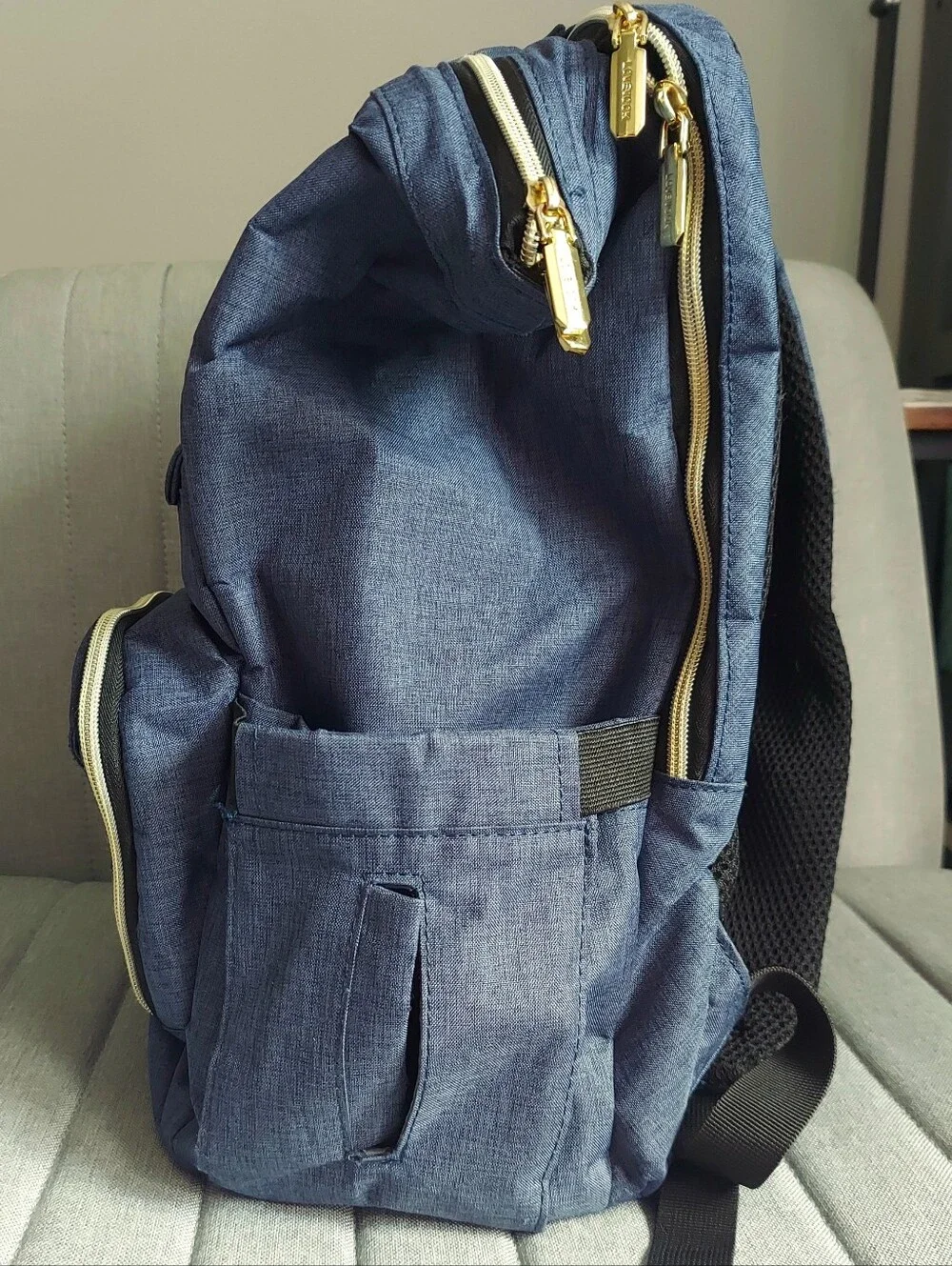 Viola Ⅱ Lovevook Laptop Backpack School Work Travel Bag Navy Blue Like New